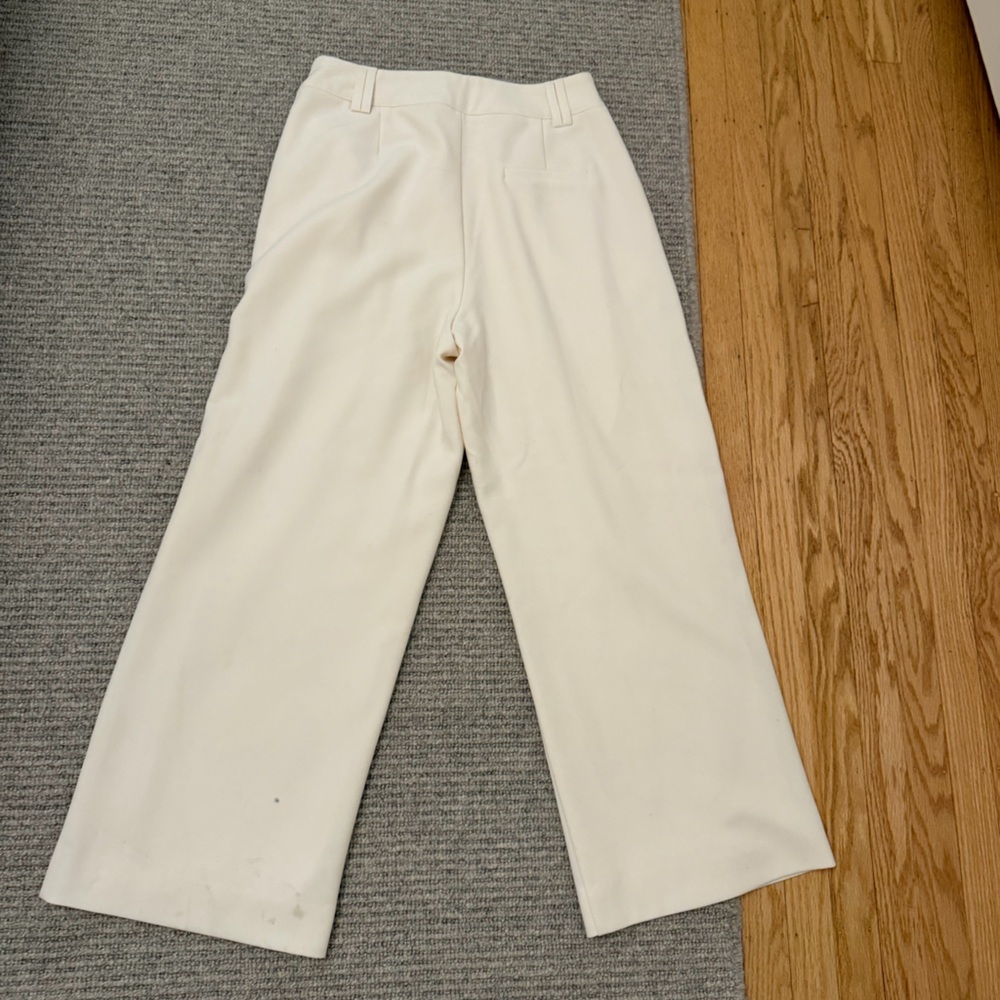 DISSH Cream Tailored Pants